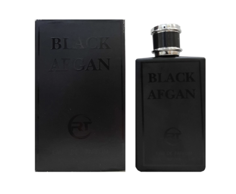 ادوپرفیوم آر تی مدل BLACK AFGAN حجم 100 میلی‌لیتر