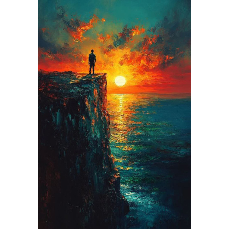 تابلو نقاشی الماسی بزرگسال کد 0050