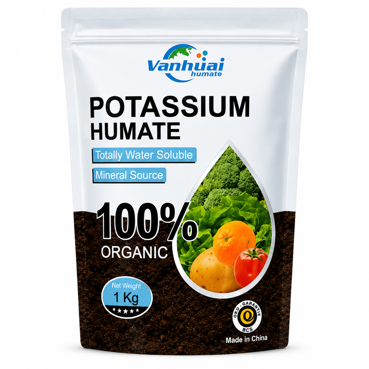 هیومات پتاسیم ۱ کیلویی Vanhuai Humate