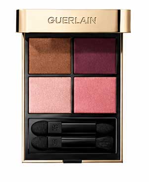 Ombres G Quad Eyeshadow Palette پالت سایه چشم چهار عددی Ombres G گرلن - 530 Majestic Rose - shades of pink, a plum and a brown