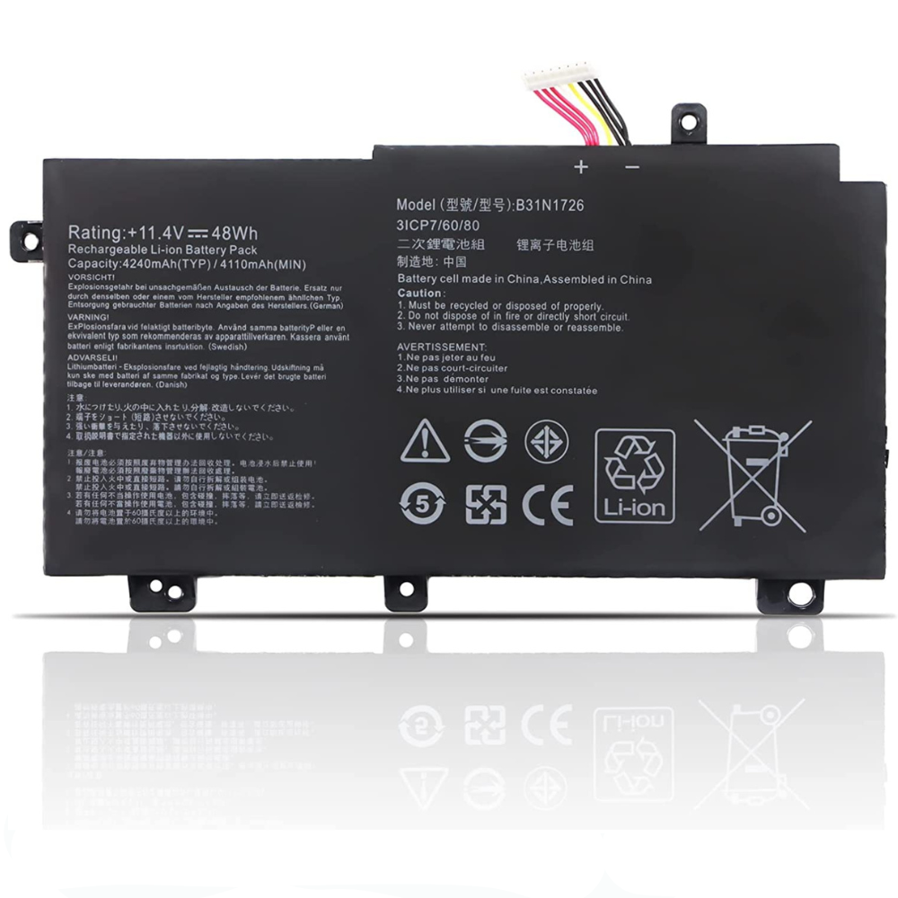 باتری اورجینال لپ تاپ ایسوس Asus TUF 554 565 GE GM GD B31N1726
