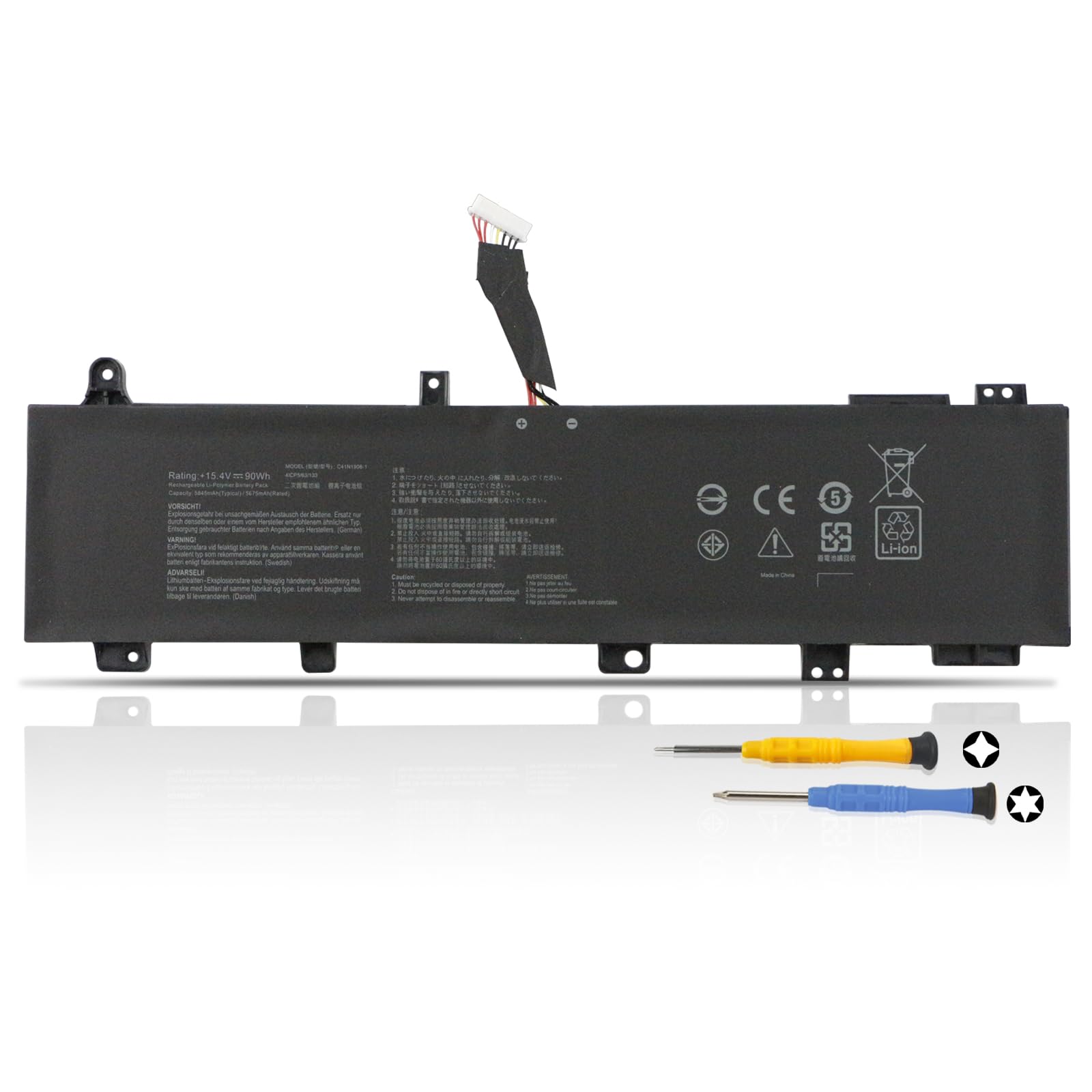 باتری اورجینال لپ تاپ ایسوس Asus FX506 FX706 C41N1906-2