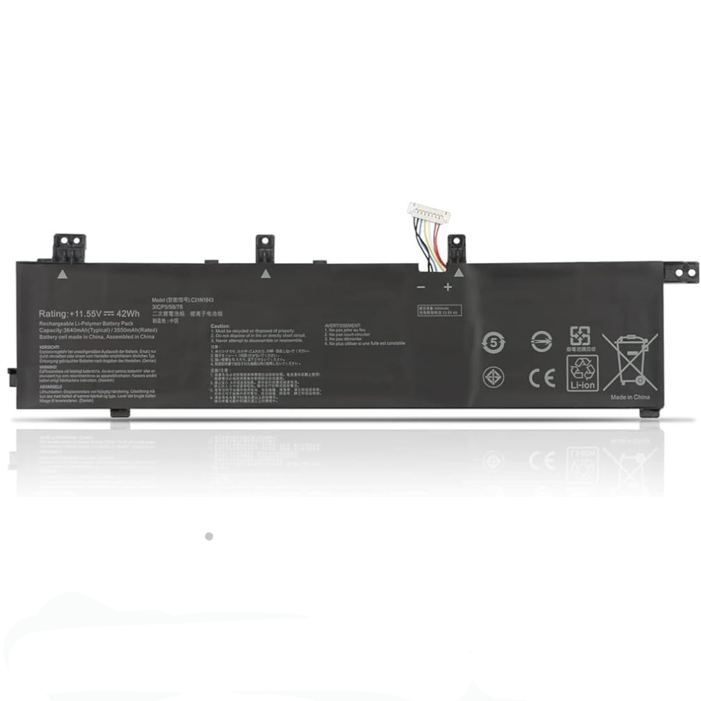 باتری اورجینال لپ تاپ ایسوس Asus VivoBook S432 S532 C31N1843
