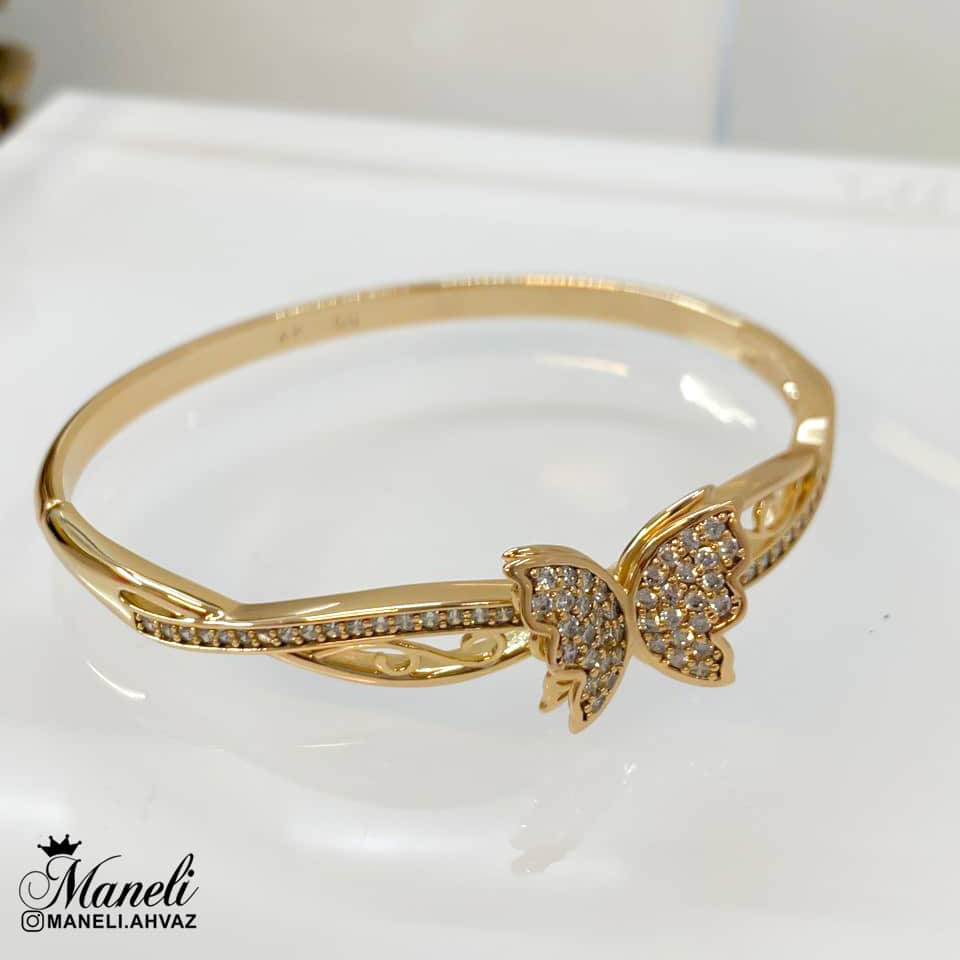 دستبند النگویی پروانه ژوپینگ mxp695