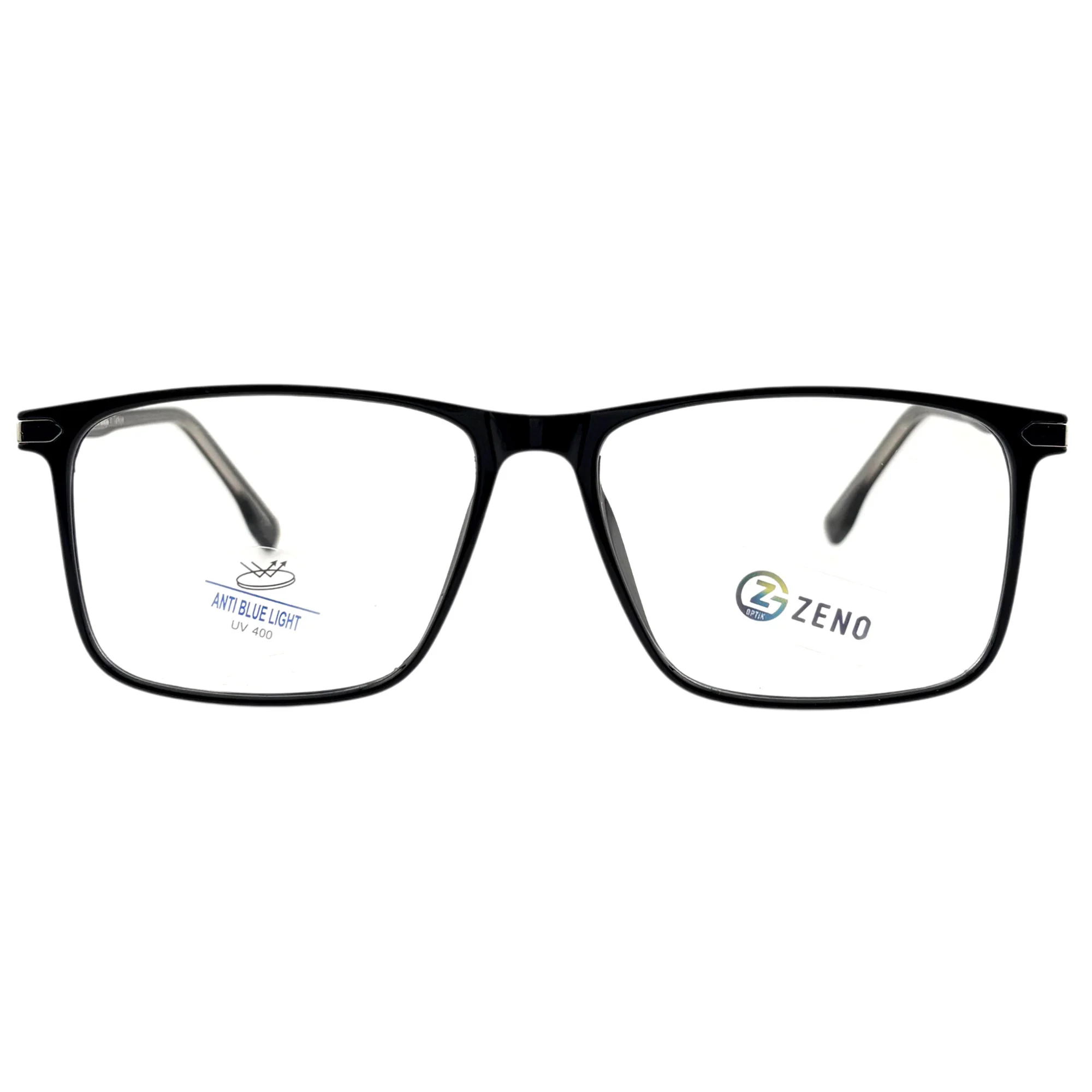 عینک طبی مستطیل مشکی زنو Zeno 8309 c1