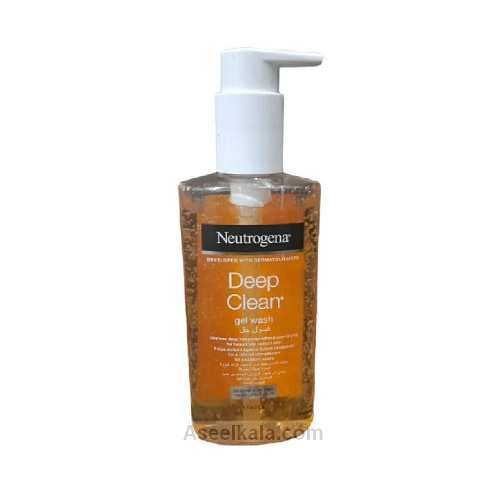 ژل شستشوی صورت نوتروژینا مدل Deep Clean وزن 200 میل – Neutrogena