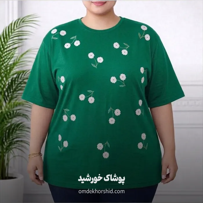 تیشرت فول قواره بابونه