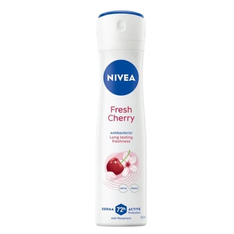 اسپری دئودرانت زنانه نیوآ Nivea مدل Fresh Cherry