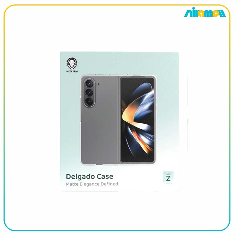 کاور شفاف گرین لاین مدل Delgado Case Matte Elegance مناسب برای گوشی موبایل Samsung Fold 5