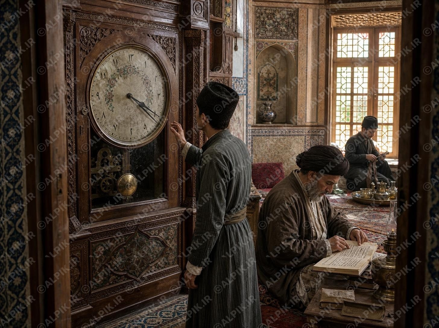 سنجش زمان در عمارت قدیمی