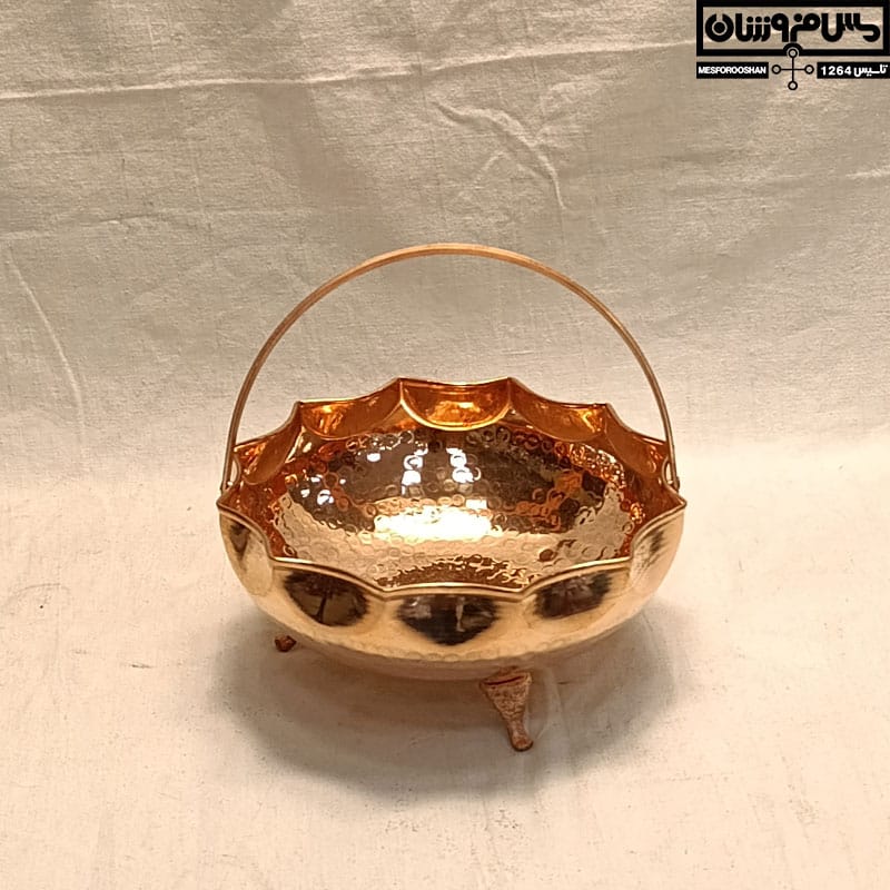 شکلات خوری مسی مدل خواجو