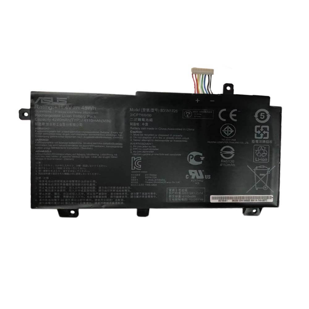 باتری اورجینال لپ تاپ ایسوس Asus TUF FX504 GD GE GM B31N1726