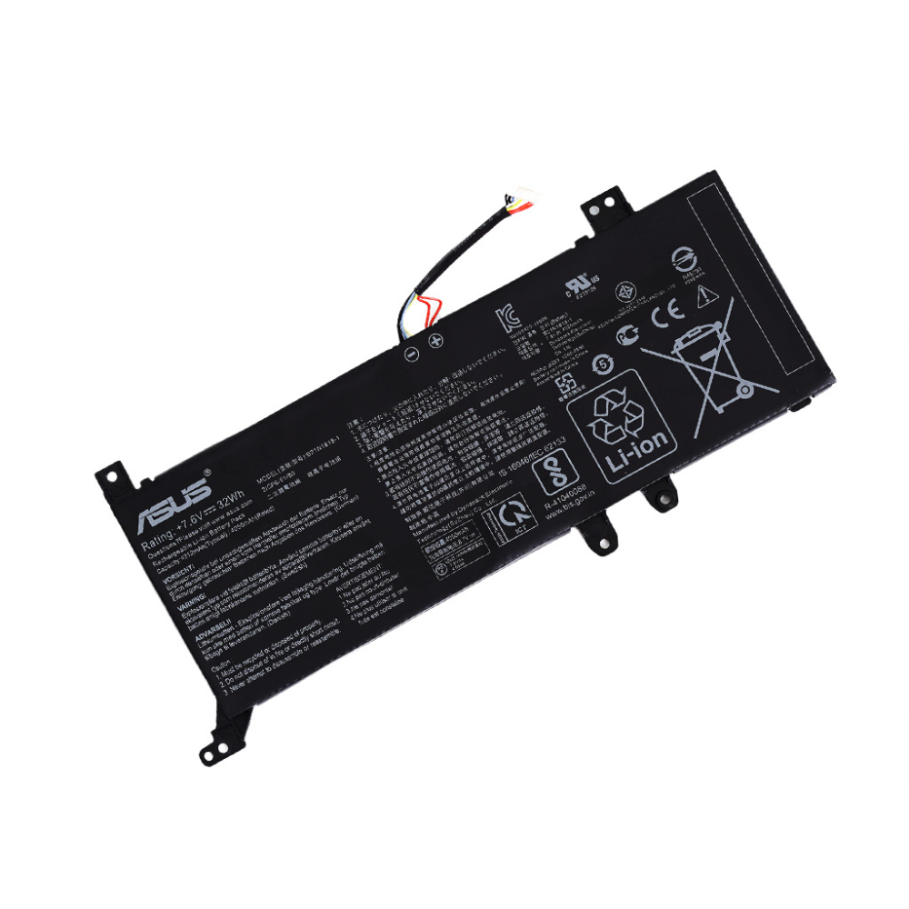 باتری اورجینال لپ تاپ ایسوس Asus R521 R427 B21N1818-1