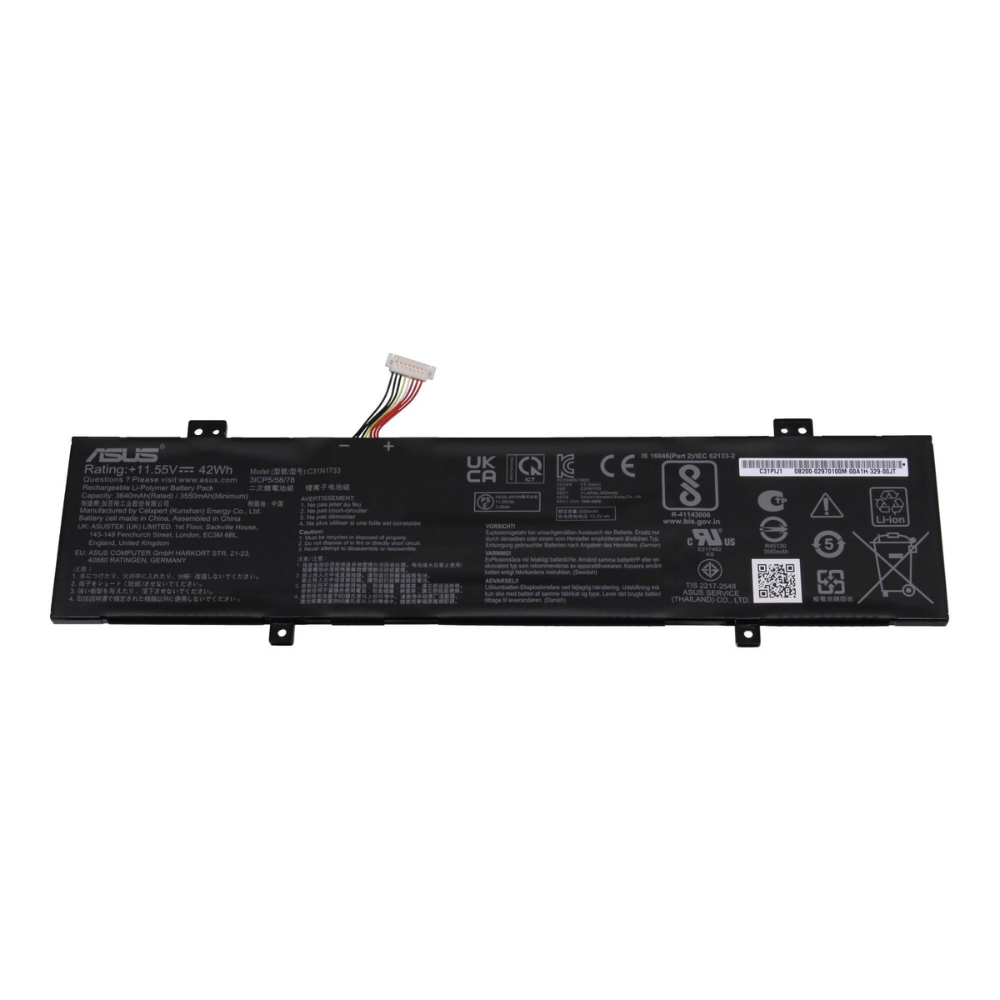 باتری لپ تاپ ASUS C31N1733