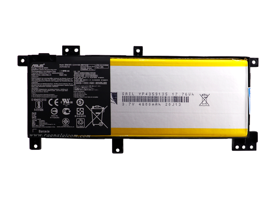 باتری لپ تاپ ASUS C21N1508 / K456 / X456