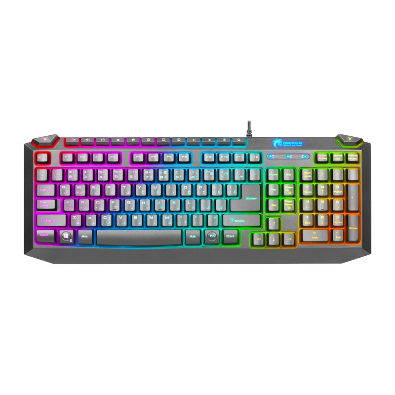 کیبورد گیمینگ گرین مدل GK701-RGB نورپردازی RGB Full-Size