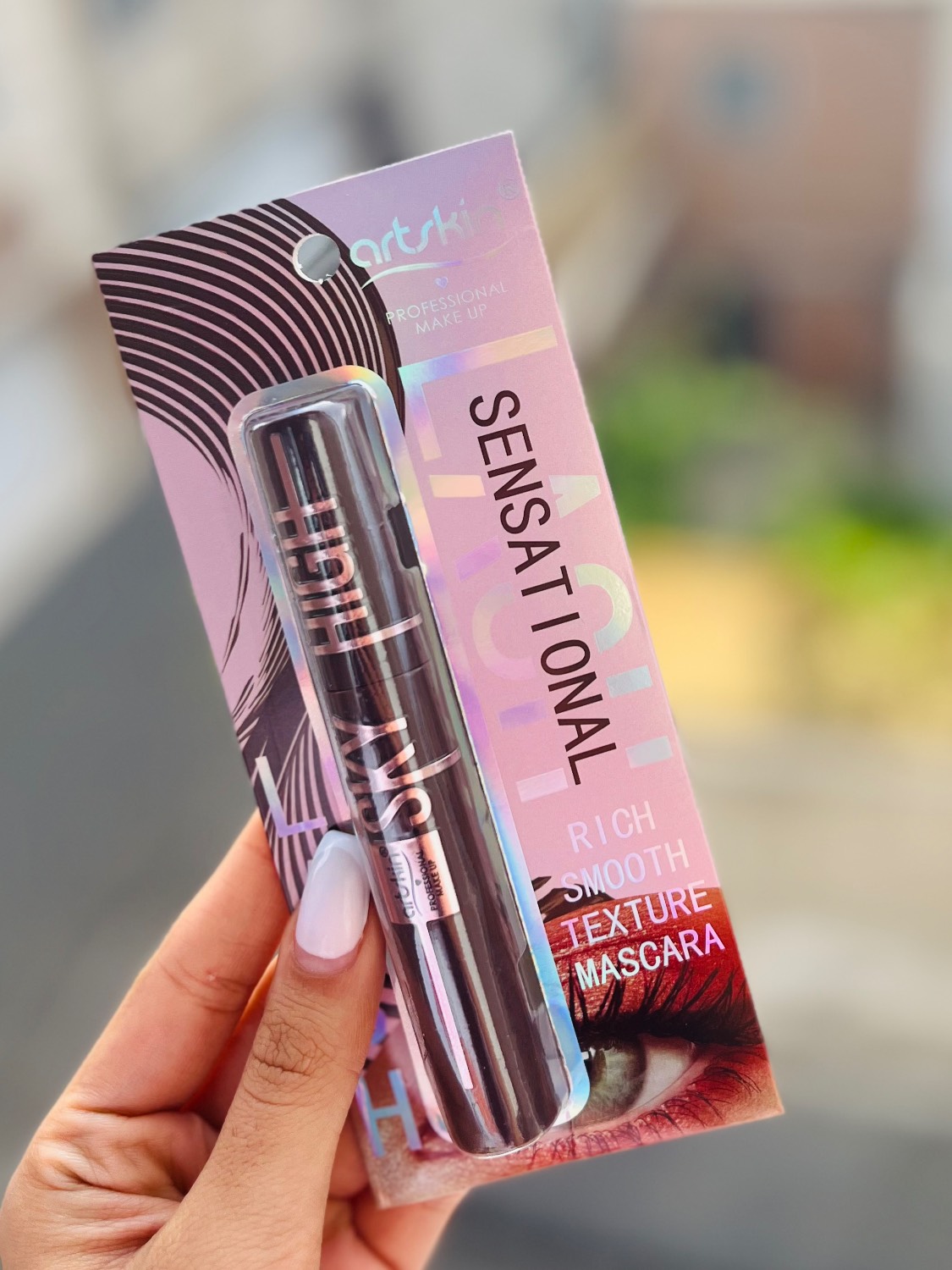 ریمل قهوه ای اسکای حجم دهنده و بلند کننده ارت اسکین اصل 24 ساعته Art skin