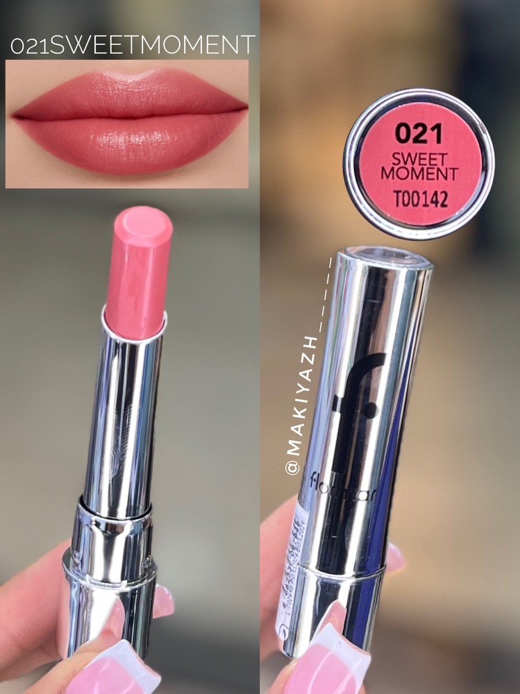 رژلب جامد براق فلورمار مدل Sheer Up کد021(sweetmoment)