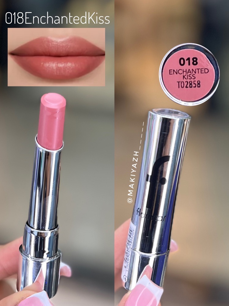 رژلب جامد براق فلورمار مدل Sheer Up کد018(enchantedkiss)