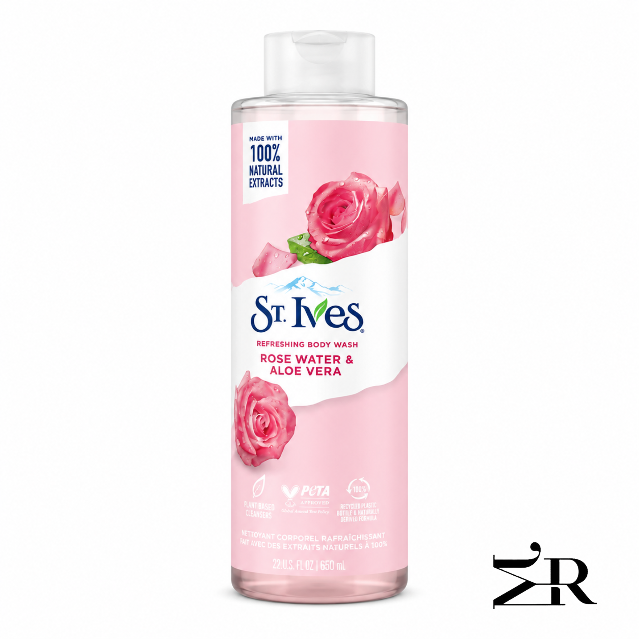 شامپو بدن سنت ایوز عصاره گل رز و آلوئه‌ورا 650 میل | St. Ives Rose Water &amp; Aloe Vera Body W