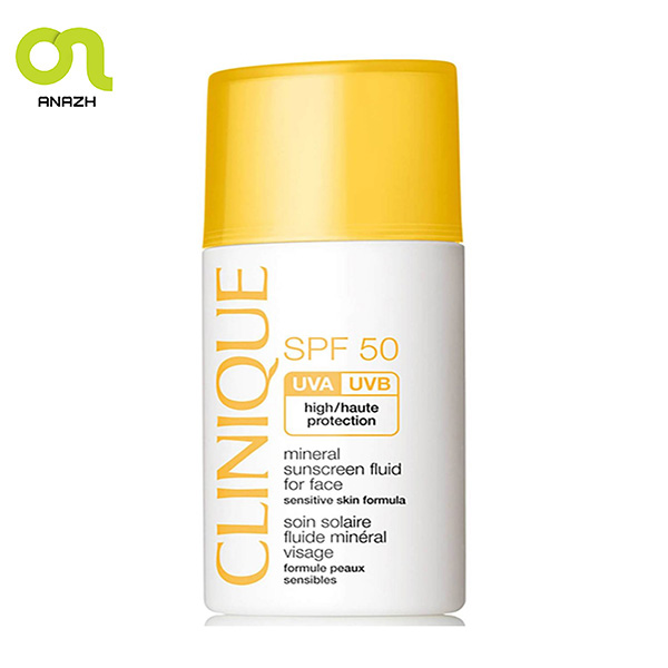 ضد آفتاب مینرال کلینیک Clinique sunscreen fluid spf 50-اناژ