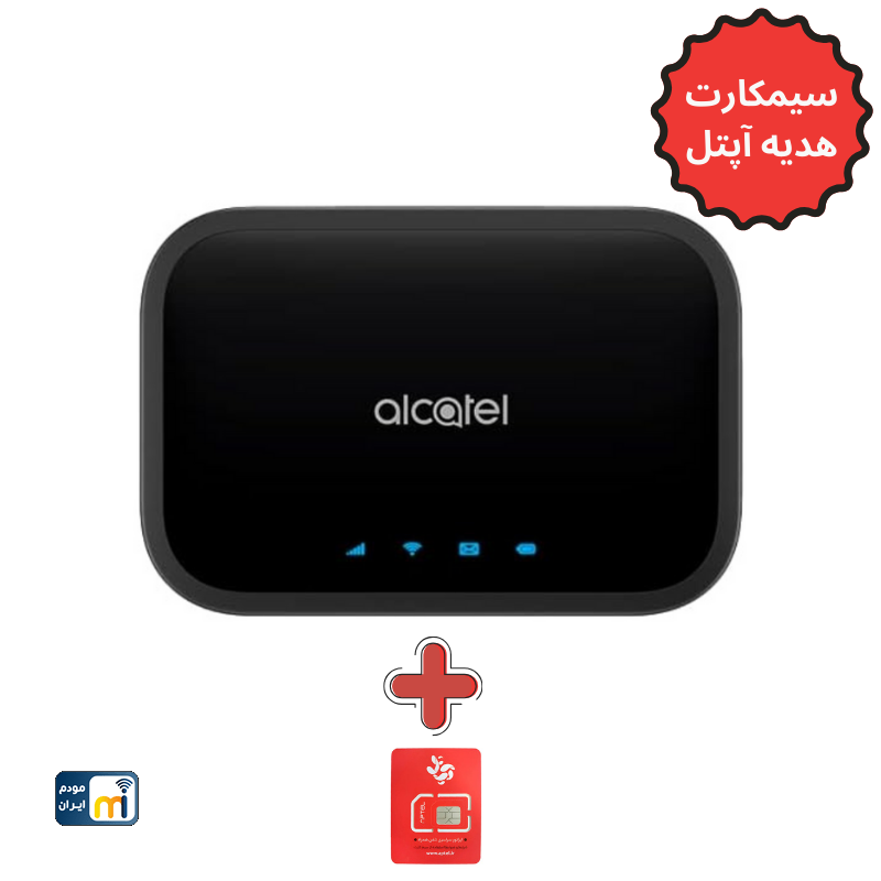 مودم جیبی آلکاتل4G مدل Link Zone MW12VK (سیمکارت آپتل)
