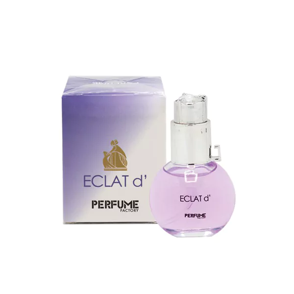 ادکلن مینیاتوری زنانه اکلت برند پرفیوم فکتوری حجم ۳۰ میل Eclat Perfume Factory