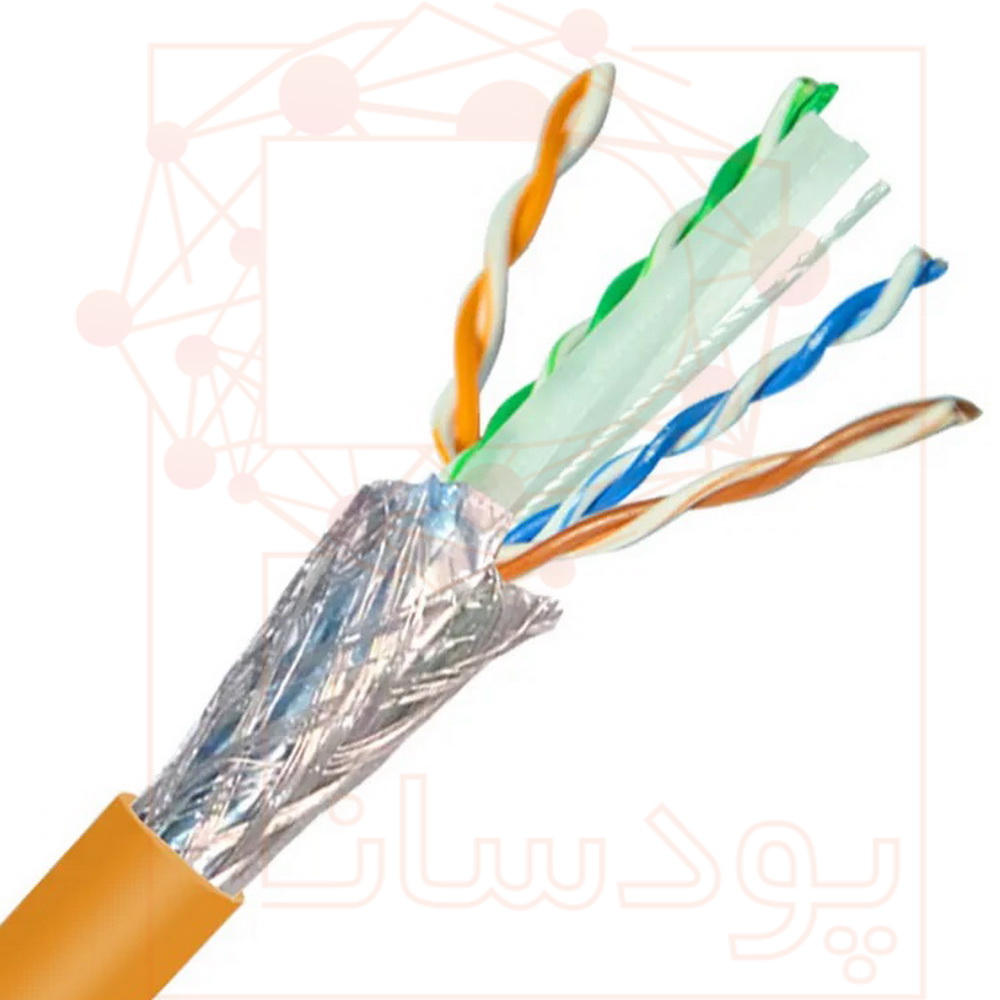 کابل شبکه نگزنس Cat6 SFTP تمام مس بدون تست