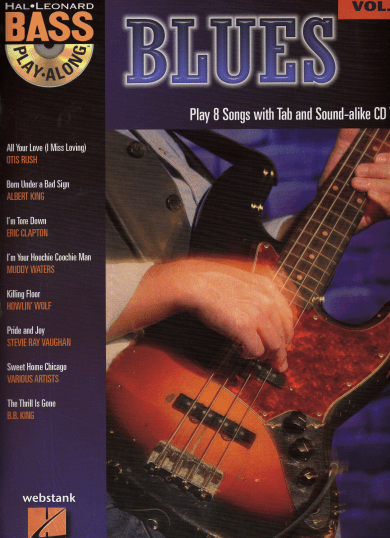Bass Play-Along Volume  9 - Blues