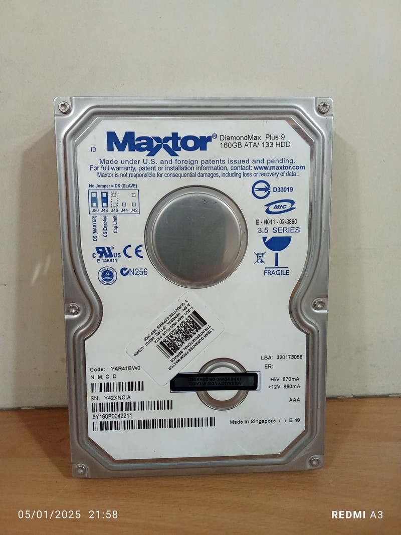 هارد 160گیگ MAXTOR