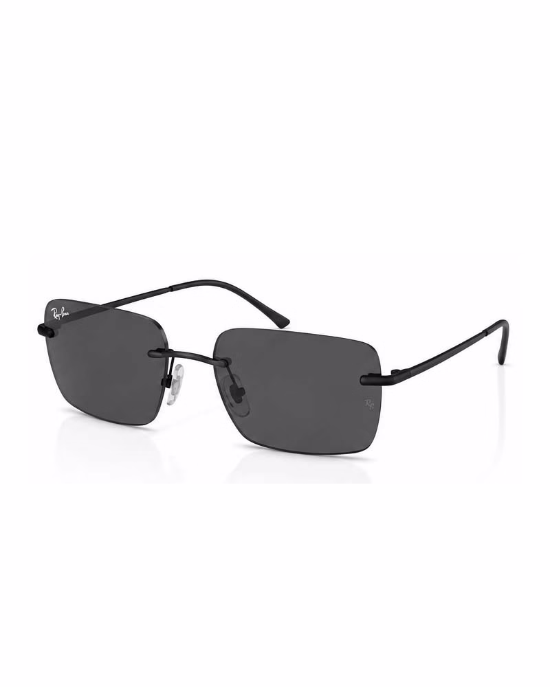 عينک آفتابی اسپرت ريبن مدل RayBan RB3786I - بدون فريم دسته مشكي عدسي مشكي