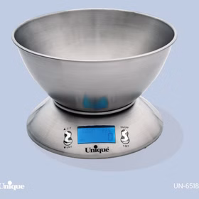 ترازوی آشپزخانه 5 کیلویی کاسه دار یونیک کد UN-6518