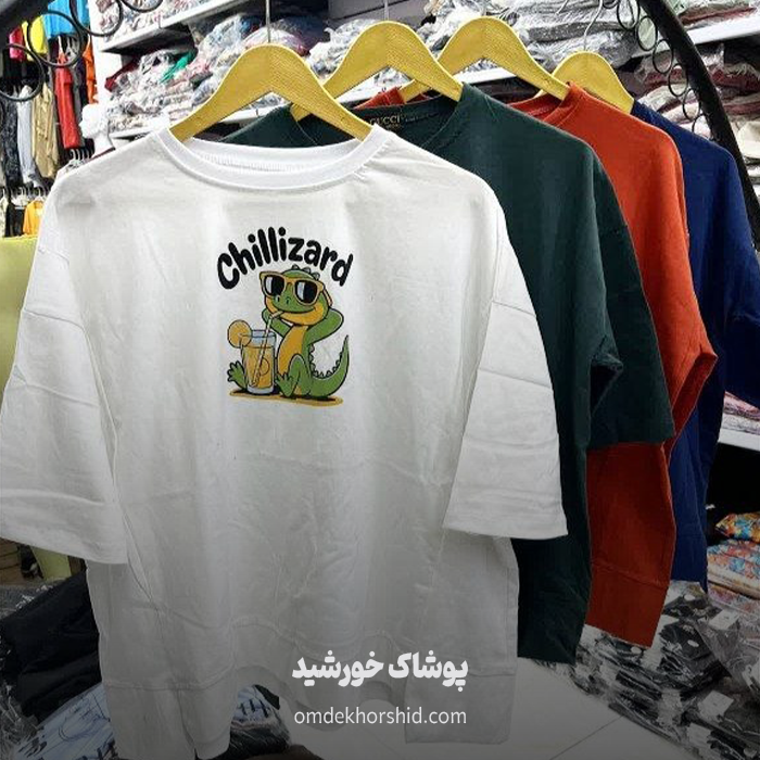 تیشرت باکسی لاکپشت