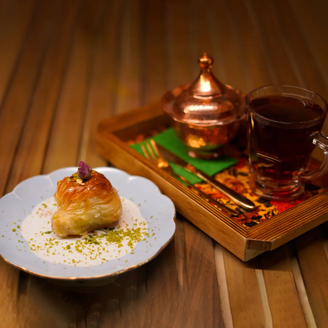 چای باقلوا