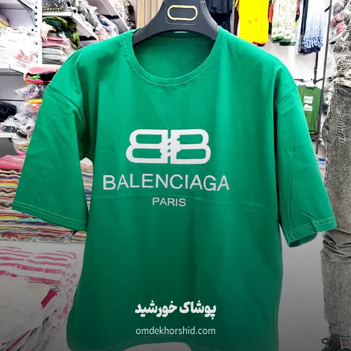تیشرت  پنبه باکسی کد 2