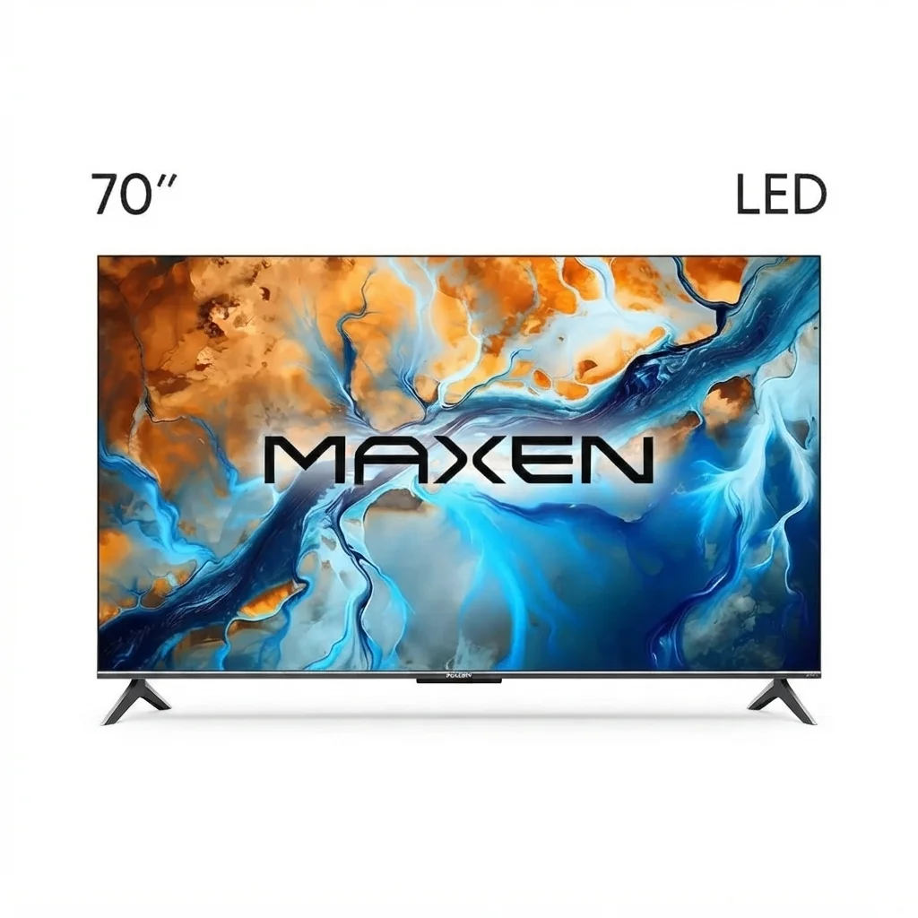 تلویزیون هوشمند مکسن مدل 70CU9300N 4K اندروید ۱۱ سایز ۷۰ اینچ