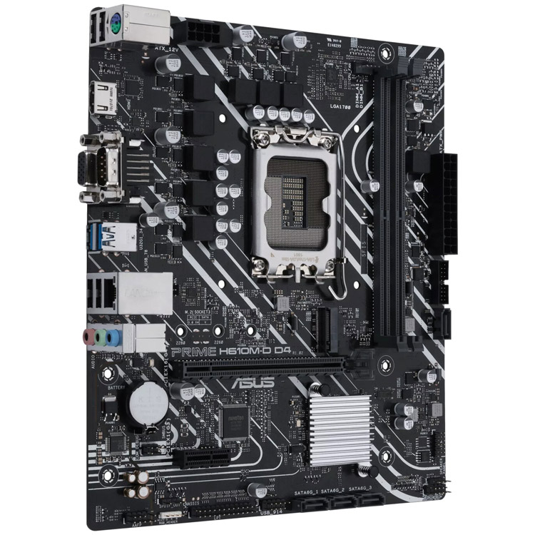 مادربرد ایسوس H610M‑D DDR5