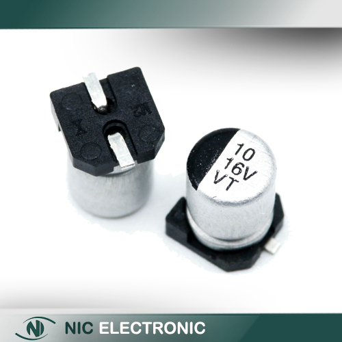 خازن الکترولیت اس ام دی 10UF/16V SMD (4X5.4MM)