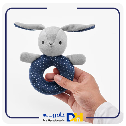 عروسک خرگوش جغجغه ایکیا GULLIGAST