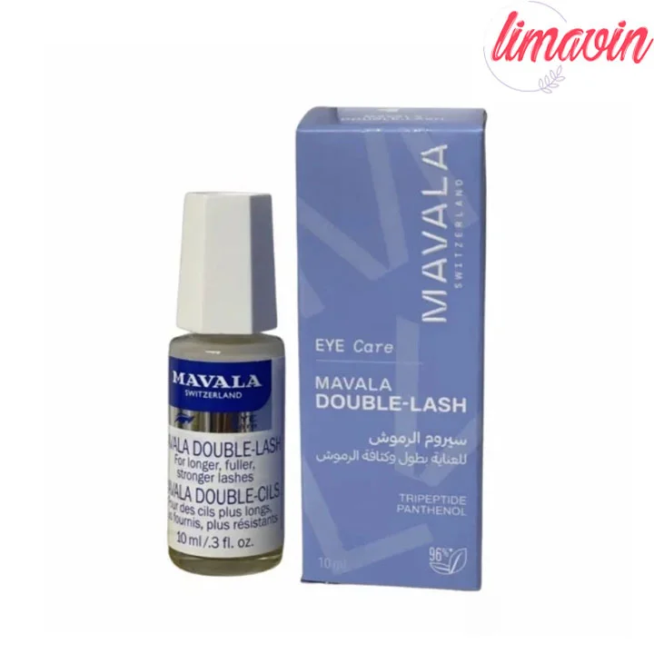 سرم تقویت‌کننده مژه ماوالا مدل Double-Lash حجم 10 میلی‌لیتر
