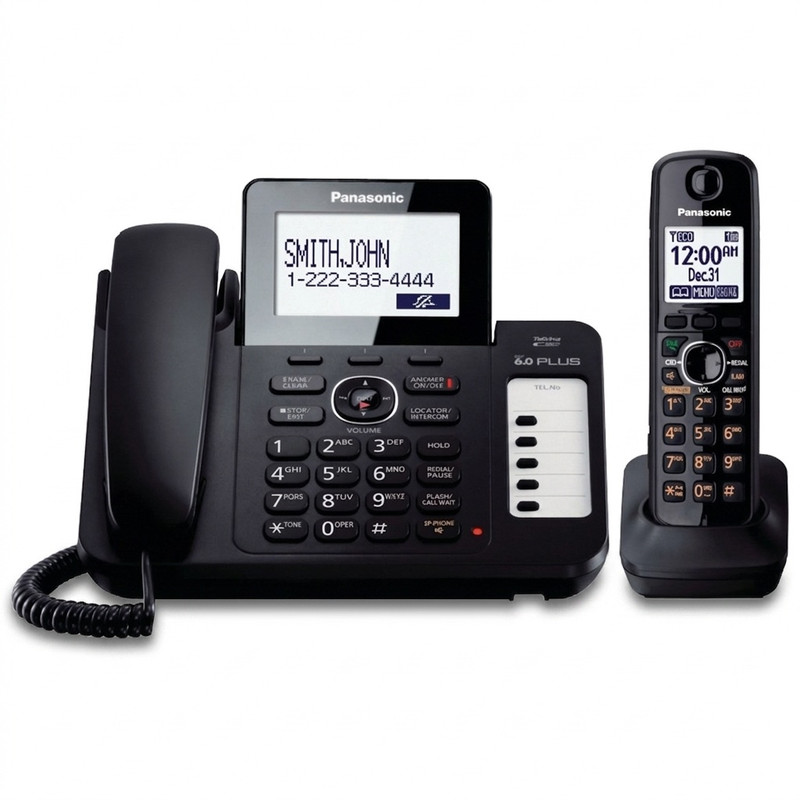تلفن بی سیم پاناسونیک مدل KX-TG6671 - مشکی