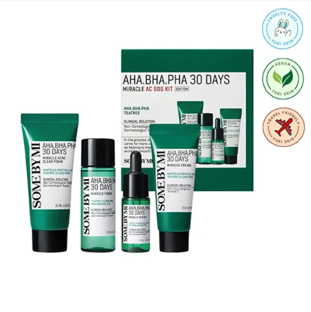 کیت لایه بردار سام بای می – 30 روزه AHA+BHA+PHA 30DAYS MIRACLE STARTER
