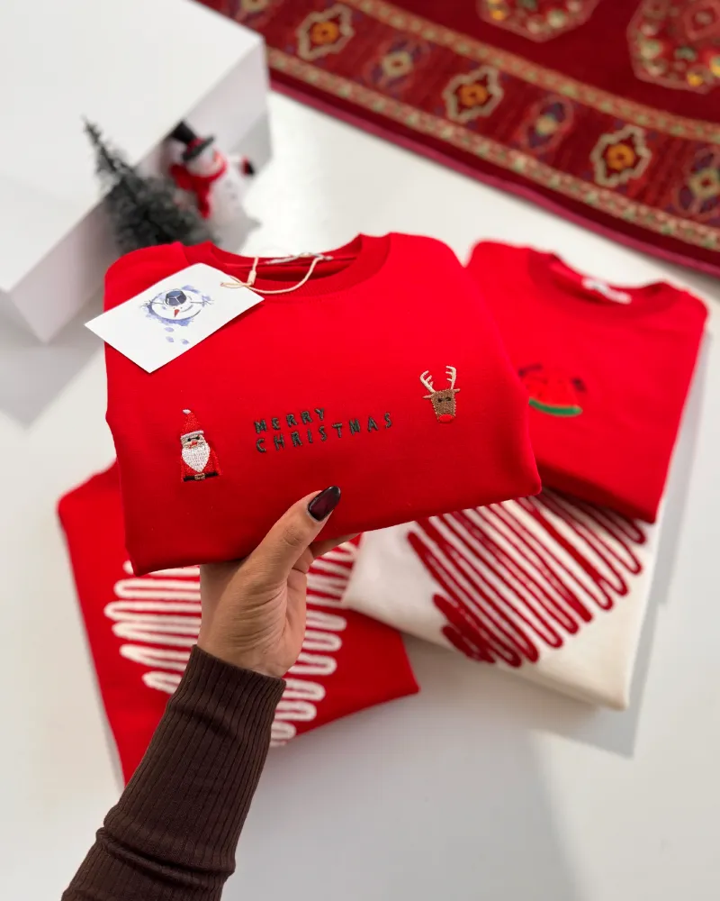دورس بچهگانه Merry Christmas گلدوزی