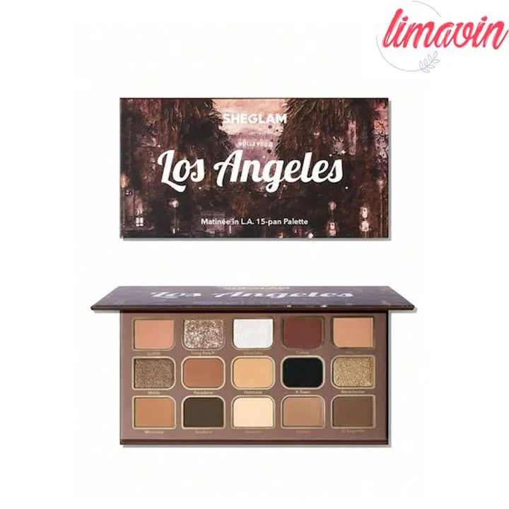 پالت سایه 15 رنگ شیگلم مدل لس آنجلس Matinée in L.A