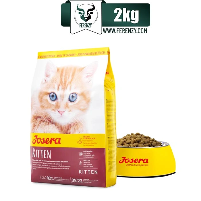 غذای خشک بچه گربه جوسرا طعم مرغ مدل Josera Kitten وزن 2 کیلوگرم