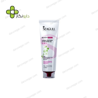 ژل گیاهی بعد از اصلاح سی گل مخصوص خانم ها