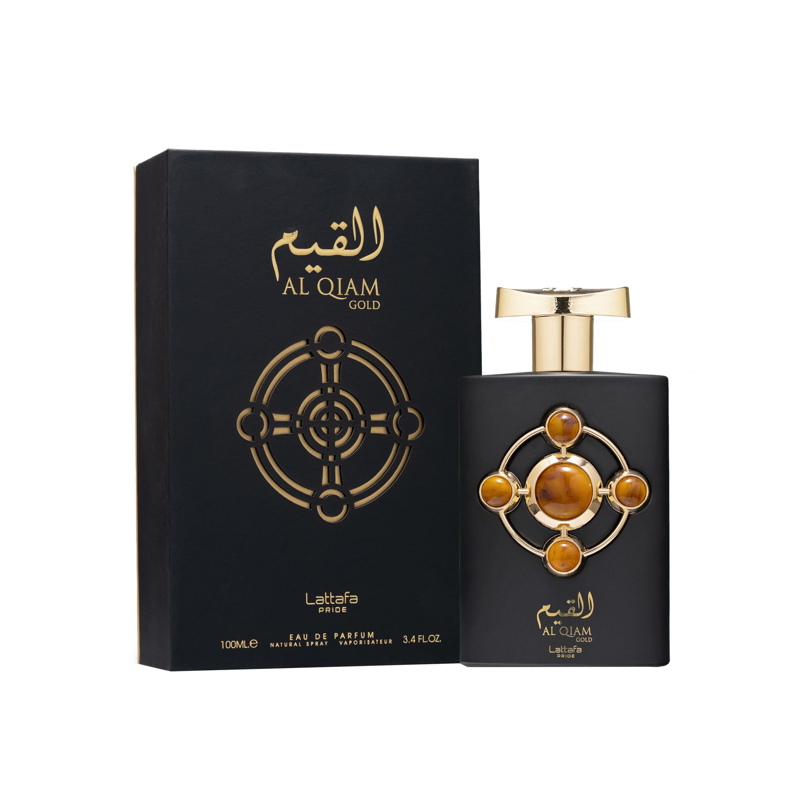 ادوپرفیوم زنانه و مردانه لطافه مدل Al Qiam Gold حجم 100 میلی لیتر