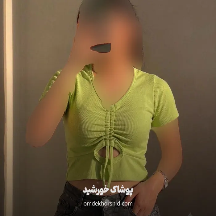 تیشرت کراپ نچرال
