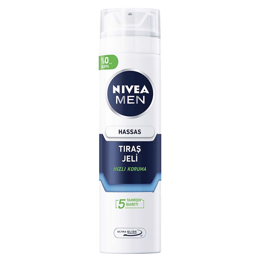 ژل اصلاح مردانه نیوآ | NIVEA مدل SHAVING GEL حجم 200 میلی لیتر