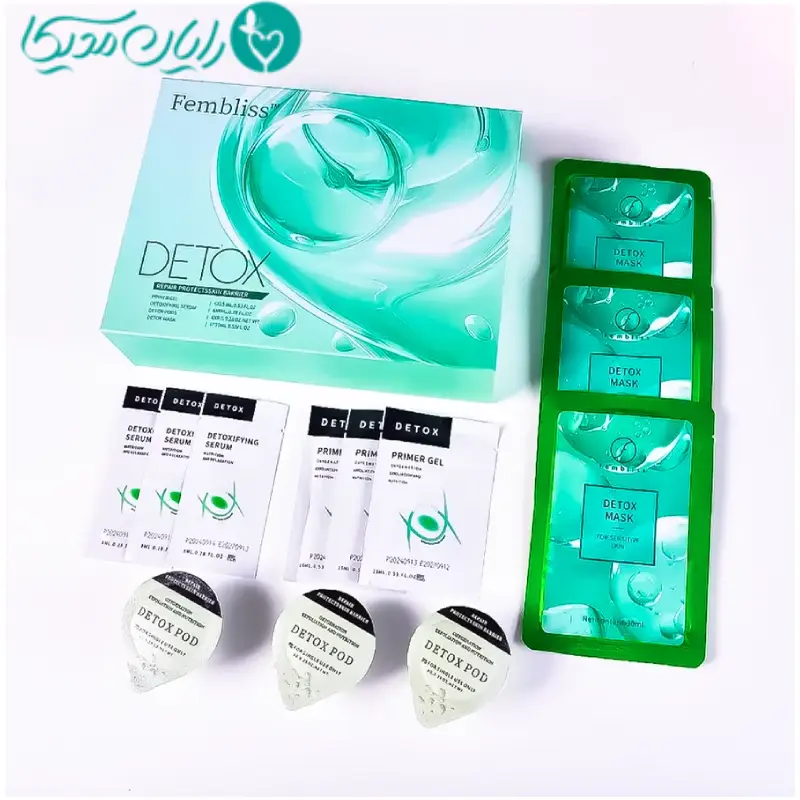 کیت پلاژن سم زدا fembliss مدل Detox